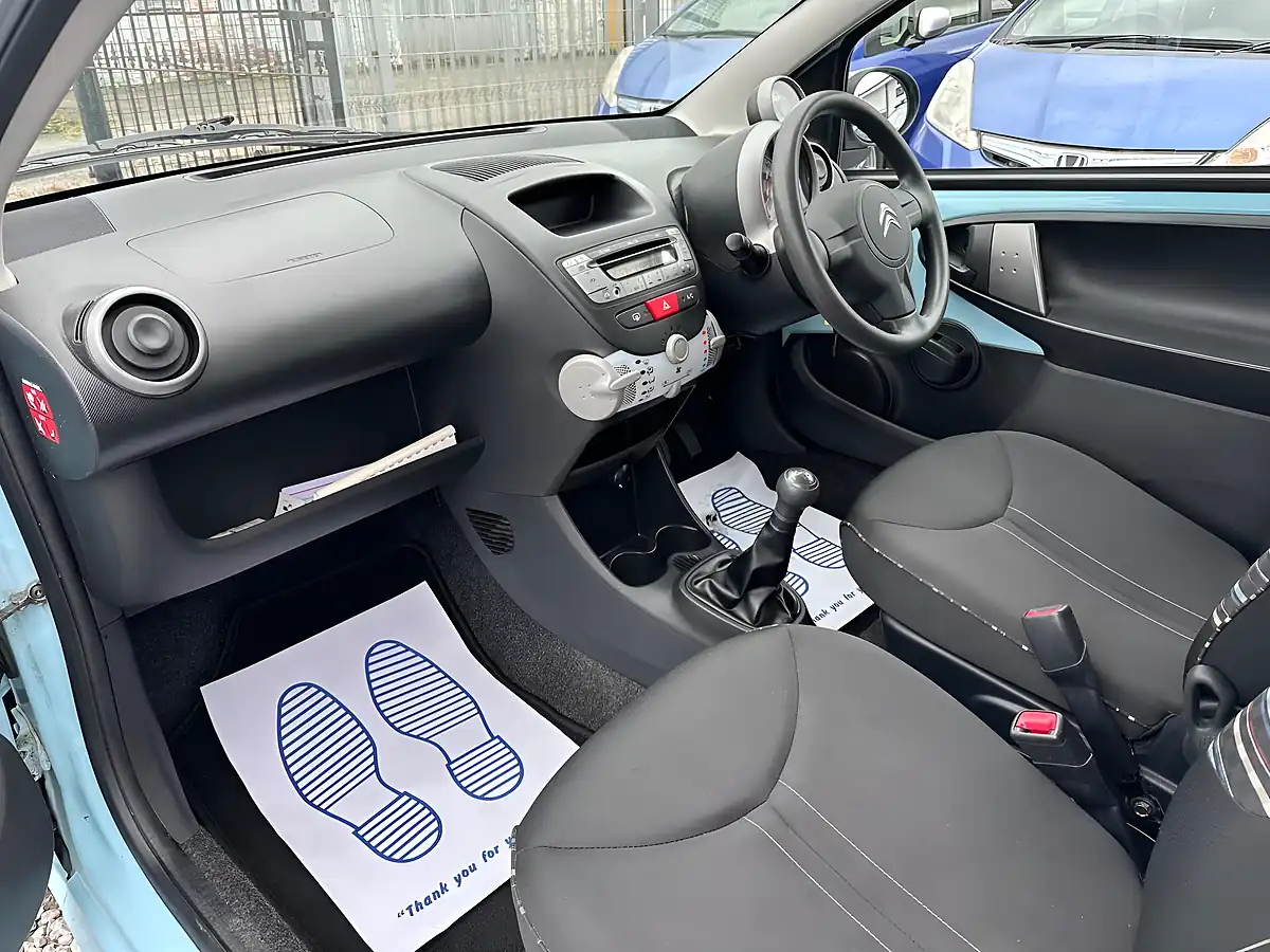 Used 2013 Citroen C1 Vtr Blue - Interior and Exterior details 9