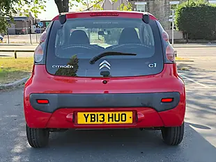 Used 2013 Citroen C1 Vtr Red - Interior and Exterior details 4