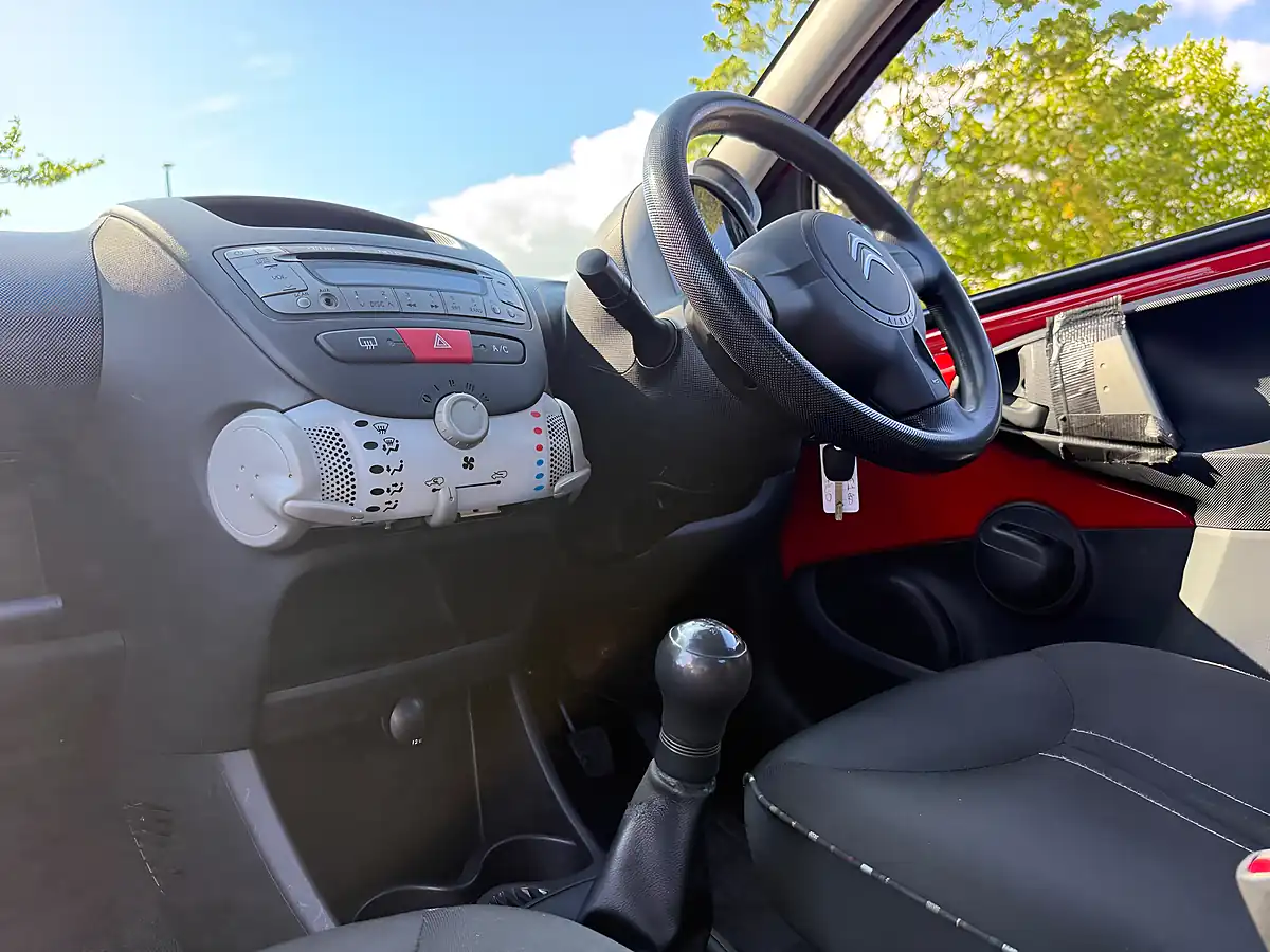 Used 2013 Citroen C1 Vtr Red - Interior and Exterior details 9
