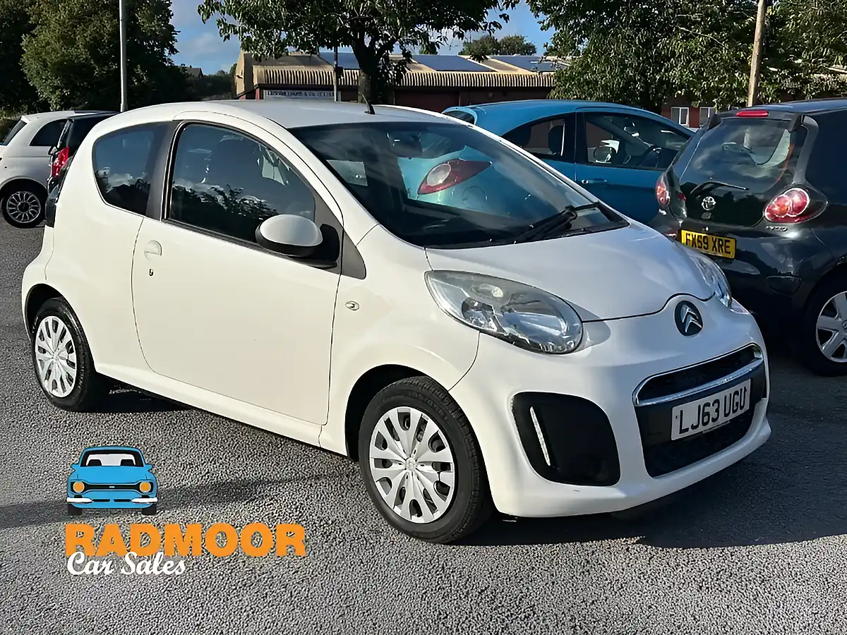 Used 2013 Citroen C1 Vtr White - Front View
