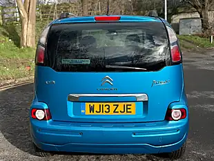 Used 2013 Citroen C3 Picasso Exclusive Blue - Interior and Exterior details 5