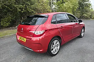 Used 2013 Citroen C4 Selection Red - Interior and Exterior details 9