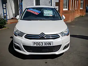 Used 2013 Citroen C4 Vtr+ White - Interior and Exterior details 9
