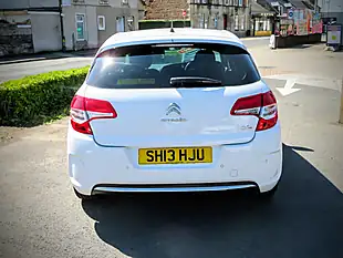 Used 2013 Citroen C4 Vtr+ White - Interior and Exterior details 7
