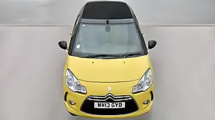 Used 2013 Citroen DS3 Cabrio Dstyle Plus Yellow - Interior and Exterior details 2