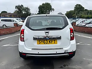 Used 2013 Dacia Duster Laureate White - Interior and Exterior details 16