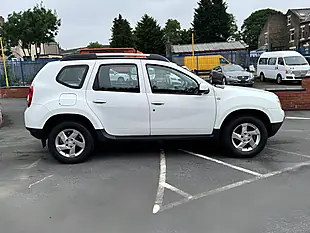 Used 2013 Dacia Duster Laureate White - Interior and Exterior details 2