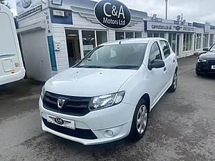Used 2013 Dacia Sandero Ambiance White - Interior and Exterior details 3