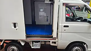 Used 2013 Daihatsu Hijet Box Freezer White - Interior and Exterior details 10