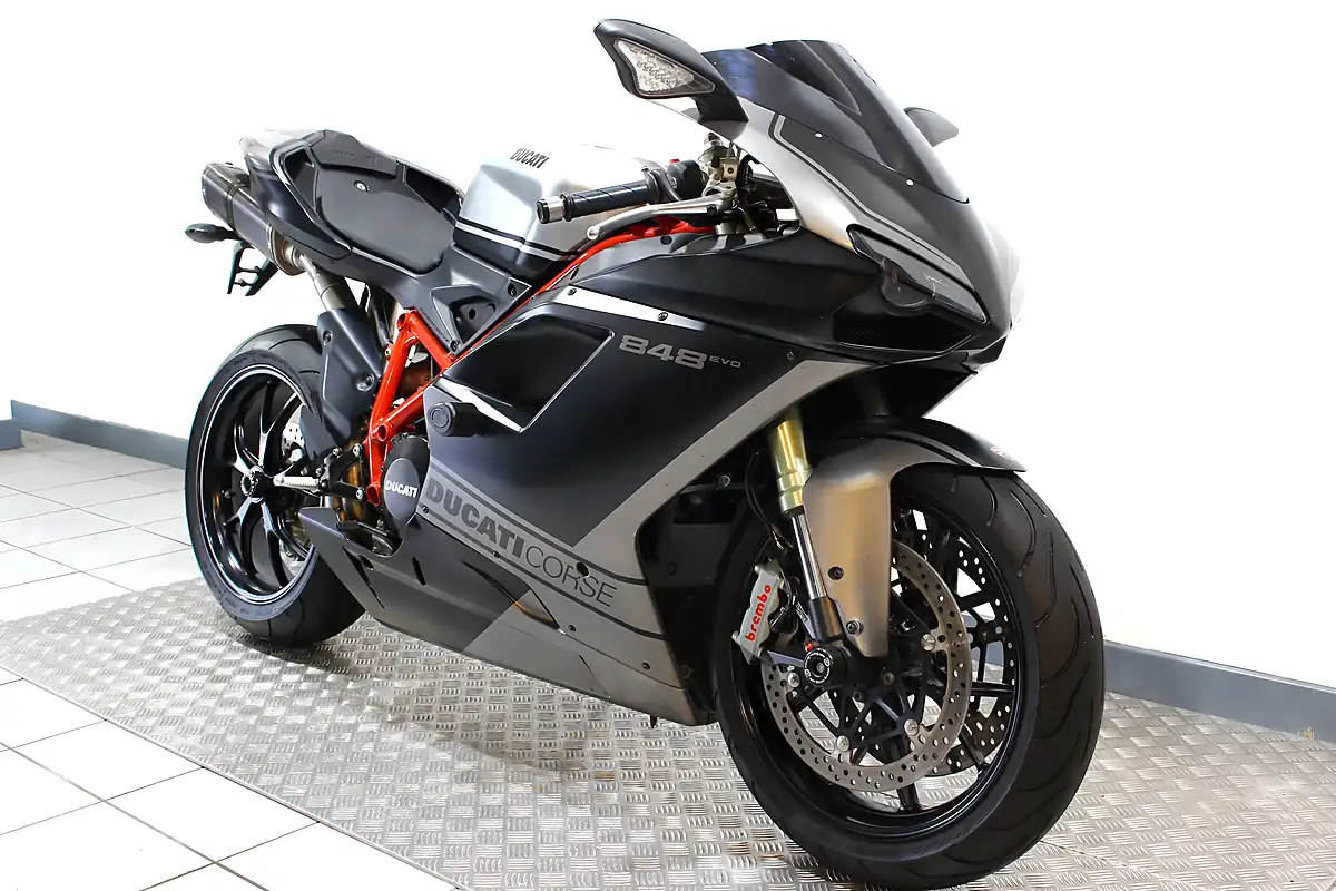 Used 2013 Ducati 848 Evo Corse Black/Grey - Interior and Exterior details 2