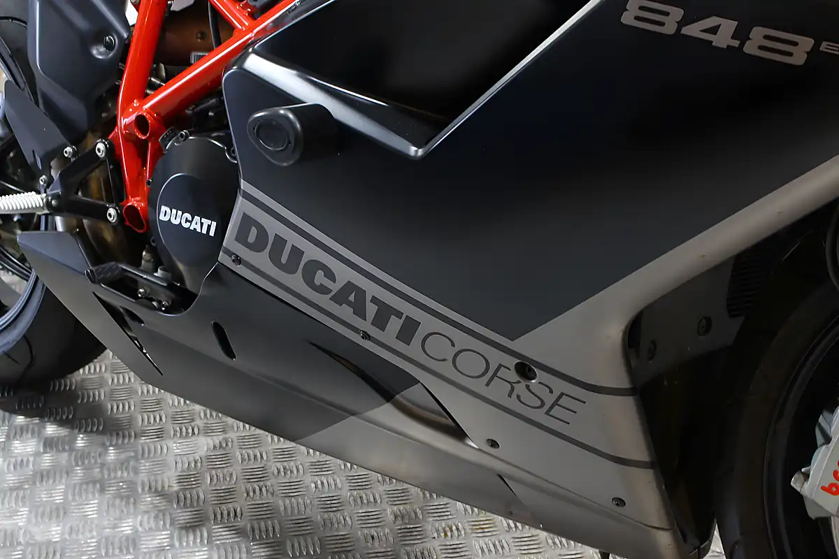 Used 2013 Ducati 848 Evo Corse Black/Grey - Interior and Exterior details 6