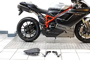 Used 2013 Ducati 848 Evo Corse Black/Grey - Interior and Exterior details 9