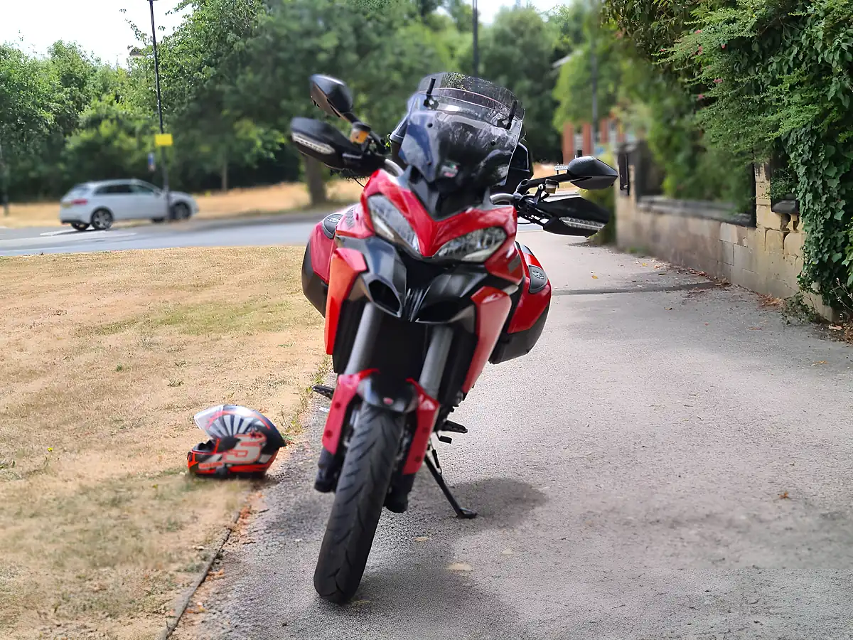 Used 2013 Ducati Multistrada 1200 Red - Interior and Exterior details 10