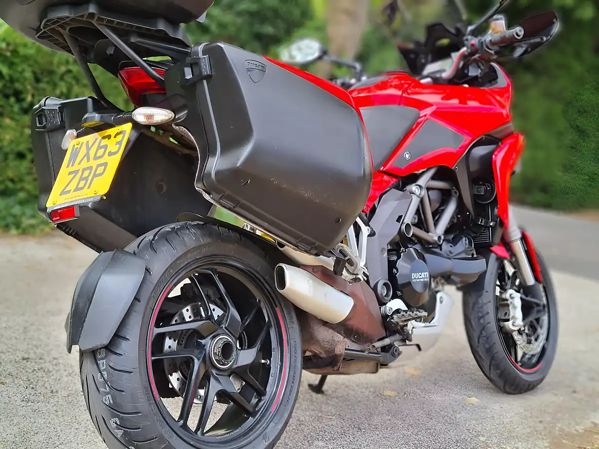 Used 2013 Ducati Multistrada 1200 Red - Interior and Exterior details 12