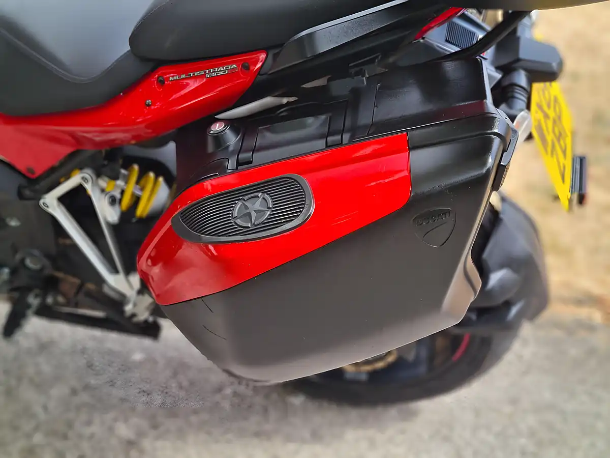 Used 2013 Ducati Multistrada 1200 Red - Interior and Exterior details 18