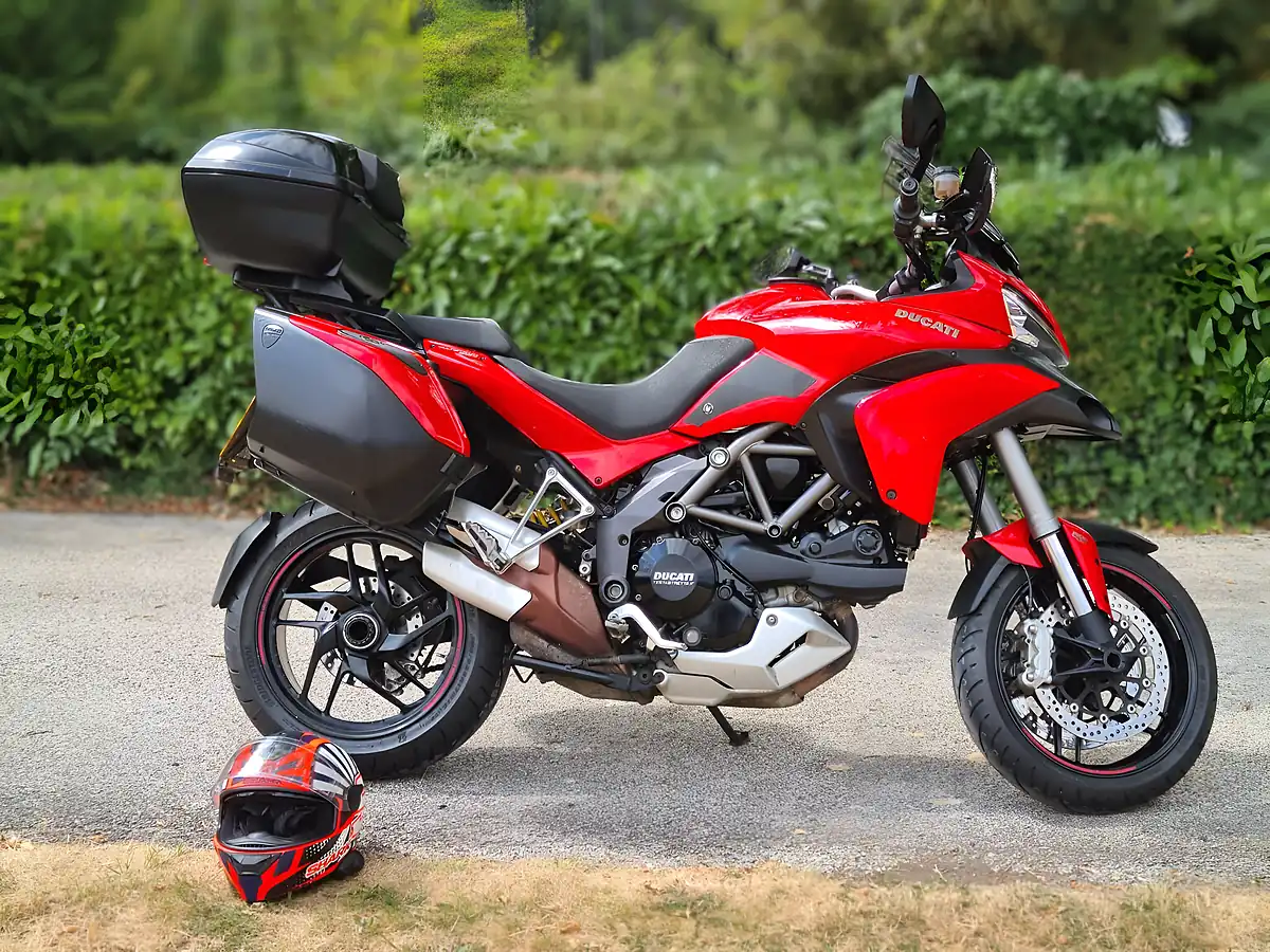 Used 2013 Ducati Multistrada 1200 Red - Interior and Exterior details 4