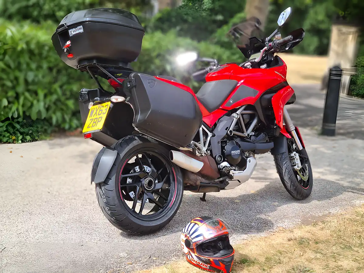 Used 2013 Ducati Multistrada 1200 Red - Interior and Exterior details 5