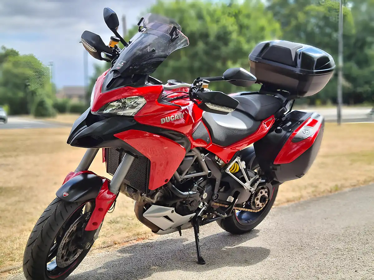 Used 2013 Ducati Multistrada 1200 Red - Interior and Exterior details 9