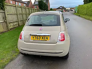 Used 2013 Fiat 500 Colour Therapy Beige - Interior and Exterior details 3