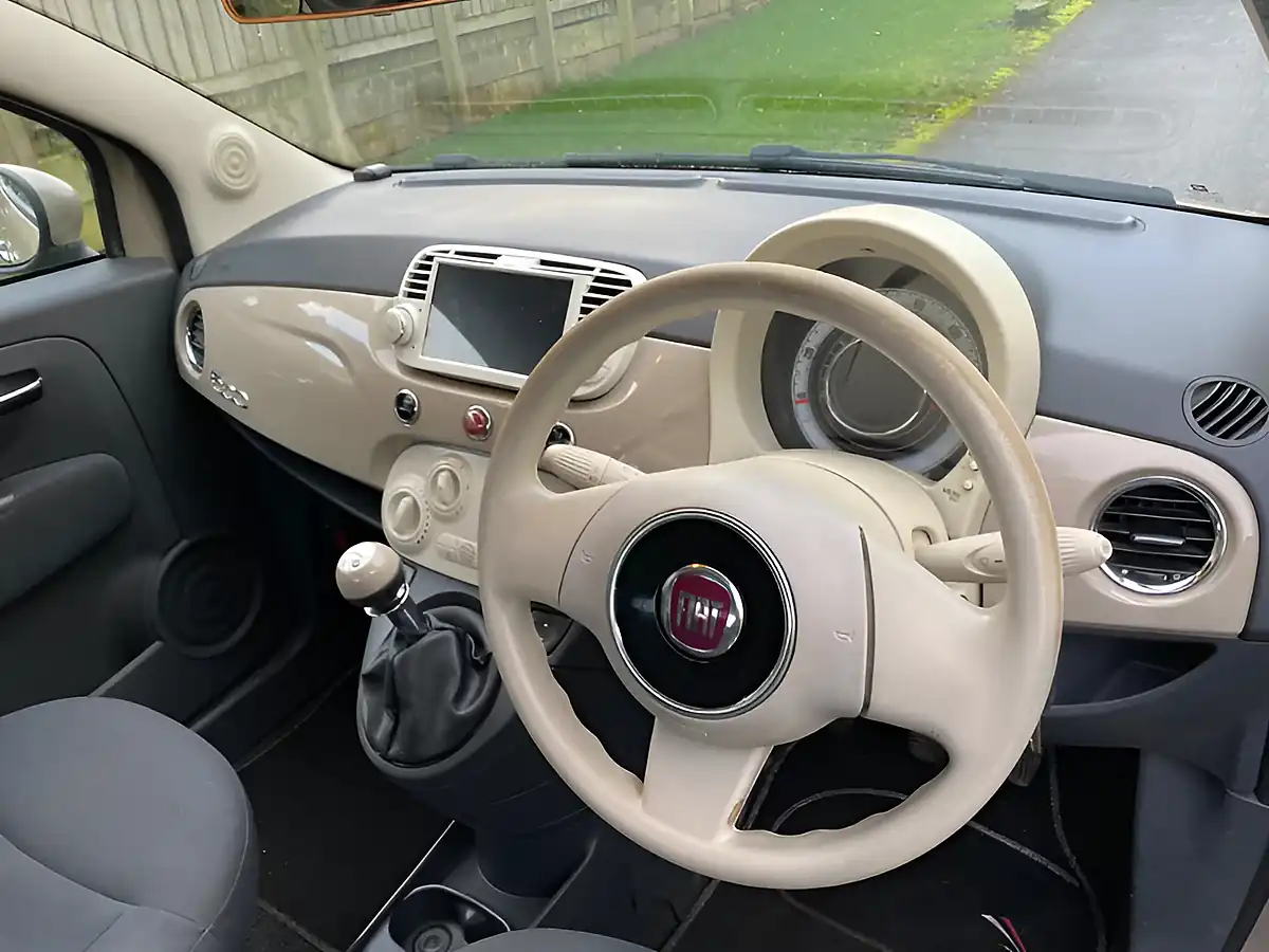 Used 2013 Fiat 500 Colour Therapy Beige - Interior and Exterior details 6