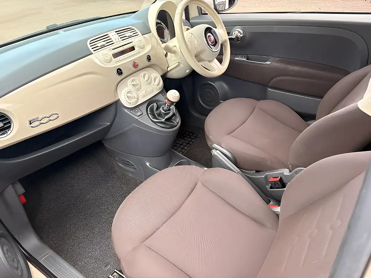 Used 2013 Fiat 500 Colour Therapy Beige - Interior and Exterior details 9