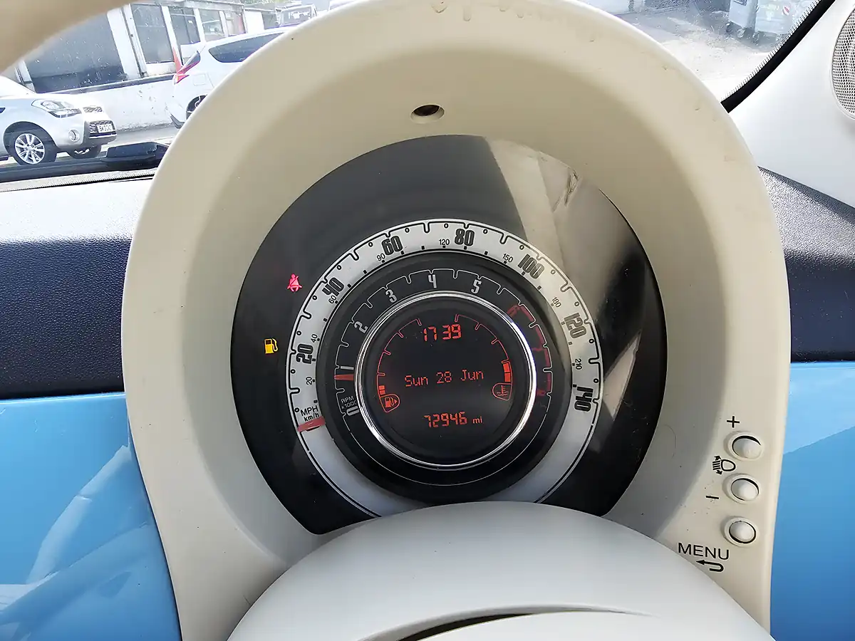 Used 2013 Fiat 500 Colour Therapy Blue - Interior and Exterior details 11