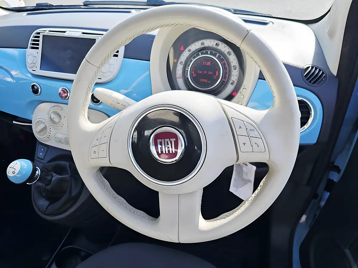 Used 2013 Fiat 500 Colour Therapy Blue - Interior and Exterior details 12
