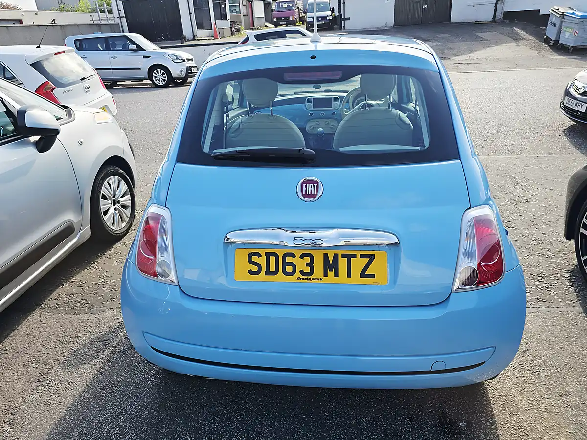 Used 2013 Fiat 500 Colour Therapy Blue - Interior and Exterior details 3