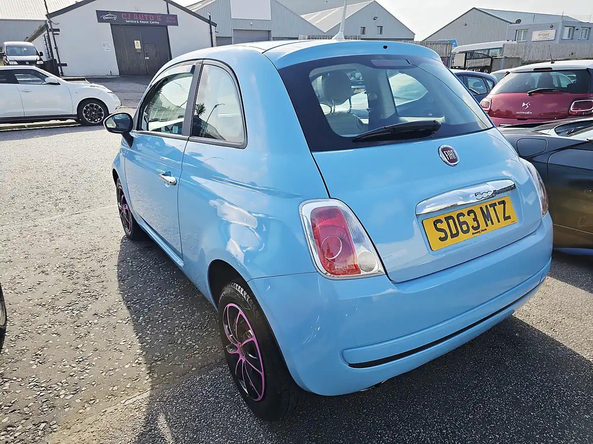 Used 2013 Fiat 500 Colour Therapy Blue - Interior and Exterior details 4