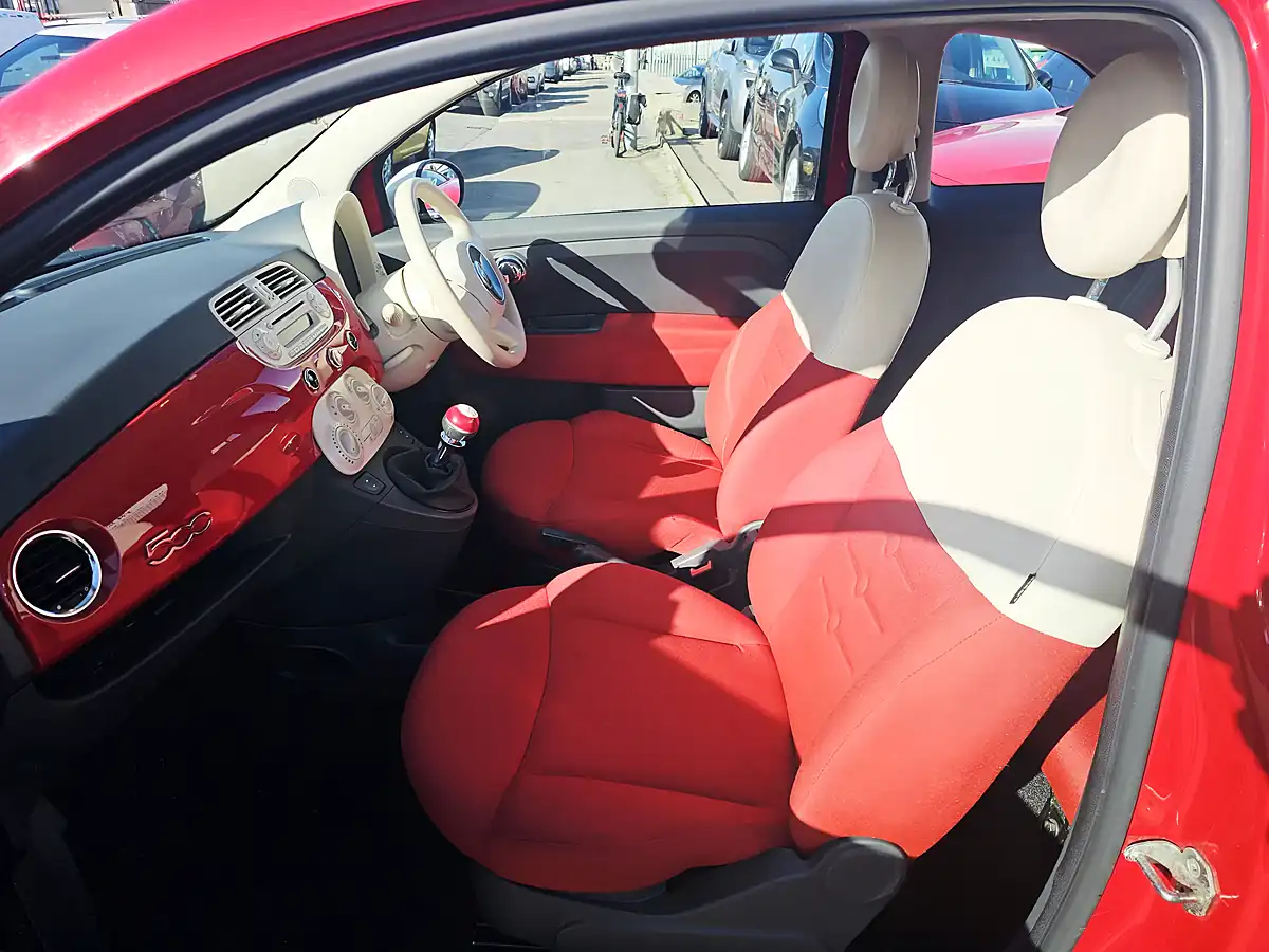Used 2013 Fiat 500 Colour Therapy Red - Interior and Exterior details 7