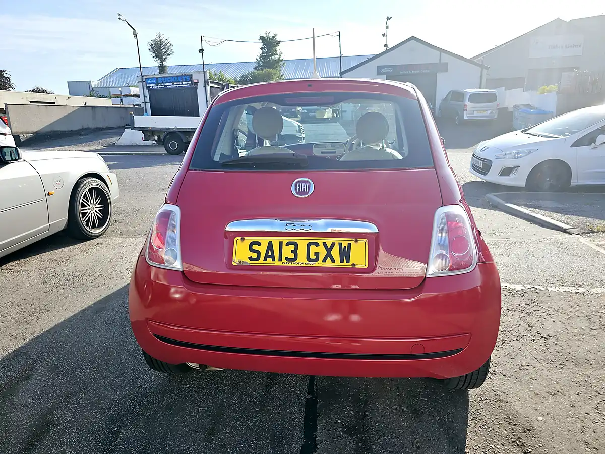 Used 2013 Fiat 500 Colour Therapy Red - Interior and Exterior details 7