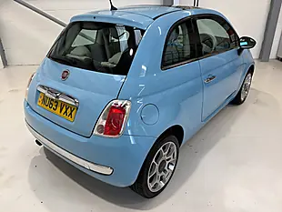 Used 2013 Fiat 500 Lounge Blue - Interior and Exterior details 4