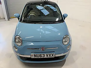 Used 2013 Fiat 500 Lounge Blue - Interior and Exterior details 5