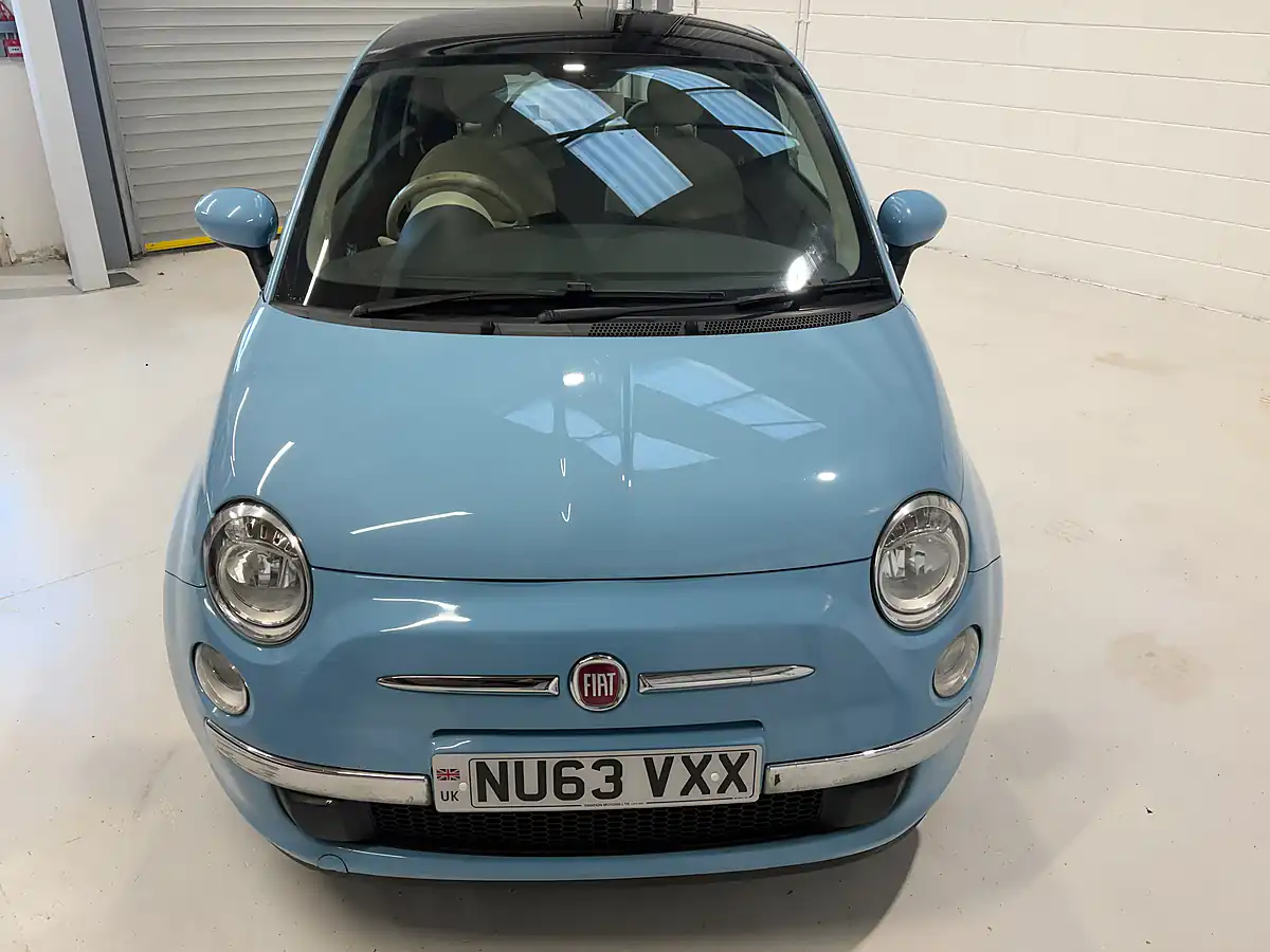 Used 2013 Fiat 500 Lounge Blue - Interior and Exterior details 5