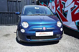 Used 2013 Fiat 500 Lounge Blue - Interior and Exterior details 4