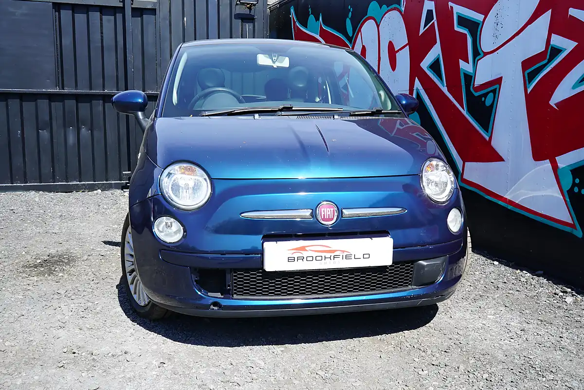 Used 2013 Fiat 500 Lounge Blue - Interior and Exterior details 4