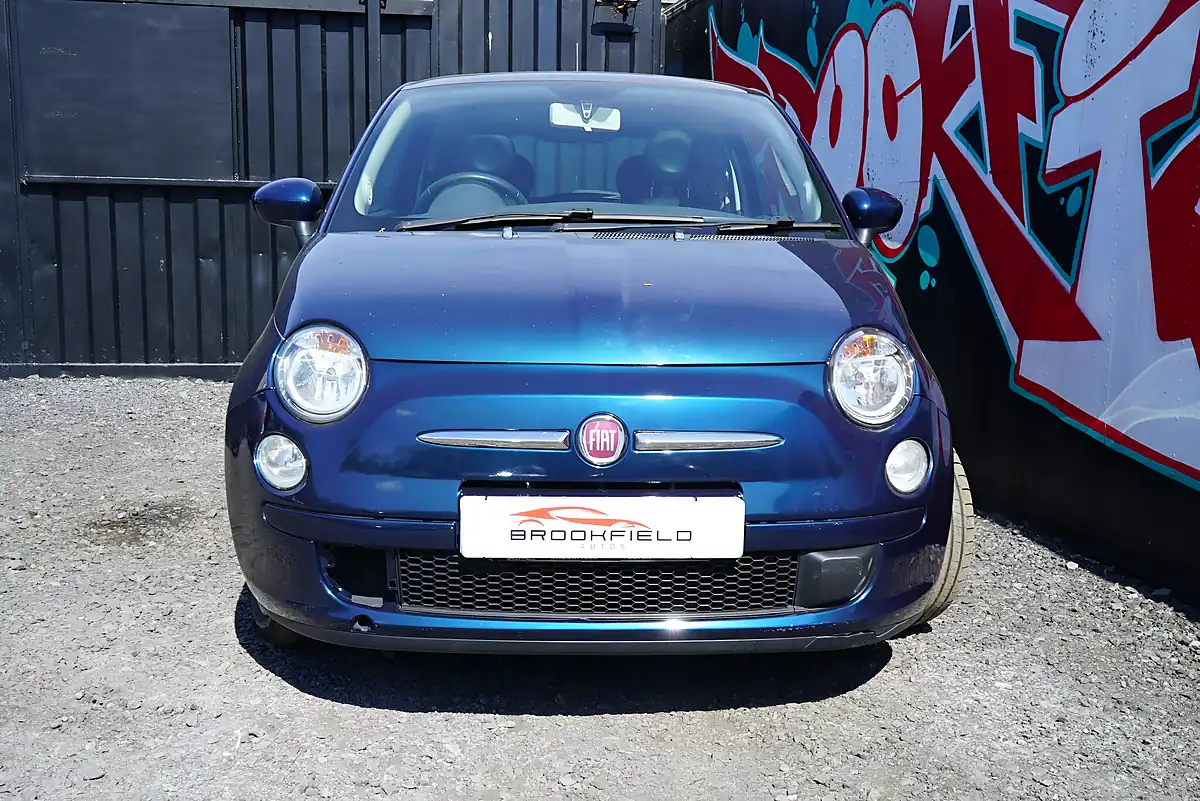 Used 2013 Fiat 500 Lounge Blue - Interior and Exterior details 5