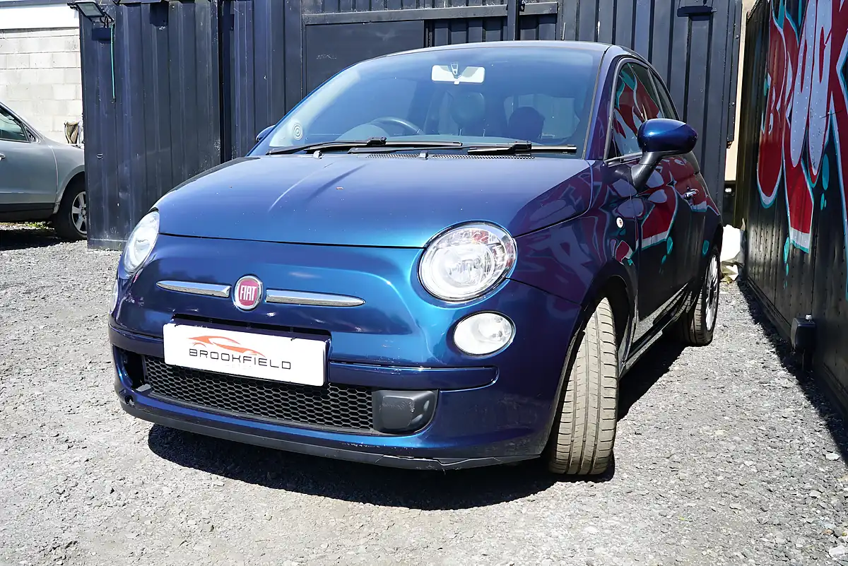 Used 2013 Fiat 500 Lounge Blue - Interior and Exterior details 7