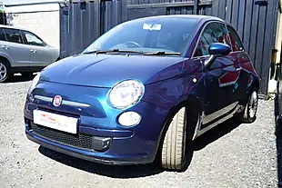 Used 2013 Fiat 500 Lounge Blue - Interior and Exterior details 8