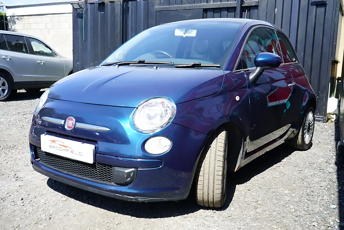Used 2013 Fiat 500 Lounge Blue - Interior and Exterior details 8