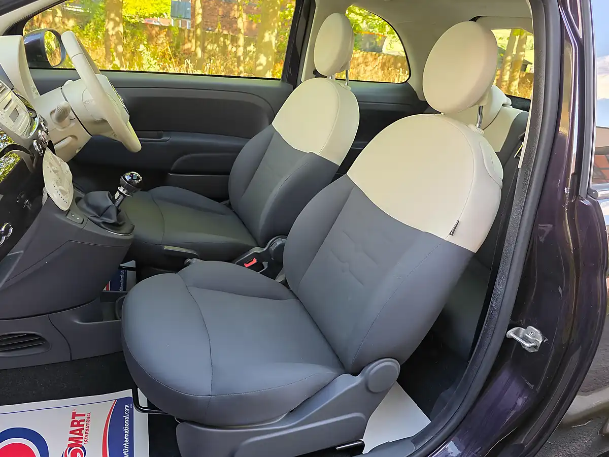Used 2013 Fiat 500 Lounge Purple - Interior and Exterior details 10