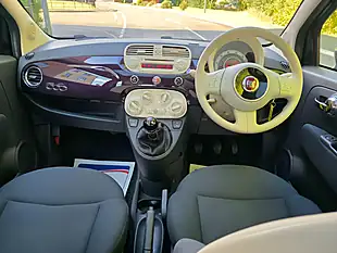 Used 2013 Fiat 500 Lounge Purple - Interior and Exterior details 11
