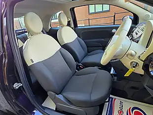 Used 2013 Fiat 500 Lounge Purple - Interior and Exterior details 13