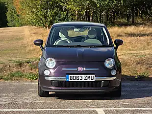 Used 2013 Fiat 500 Lounge Purple - Interior and Exterior details 2