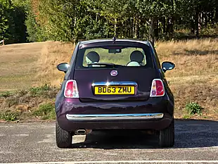 Used 2013 Fiat 500 Lounge Purple - Interior and Exterior details 6