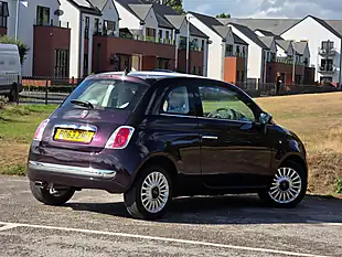 Used 2013 Fiat 500 Lounge Purple - Interior and Exterior details 7