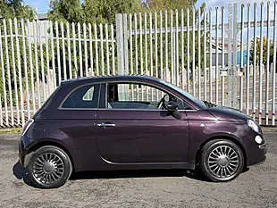 Used 2013 Fiat 500 Lounge Purple - Interior and Exterior details 3