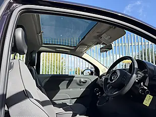 Used 2013 Fiat 500 Lounge Purple - Interior and Exterior details 4