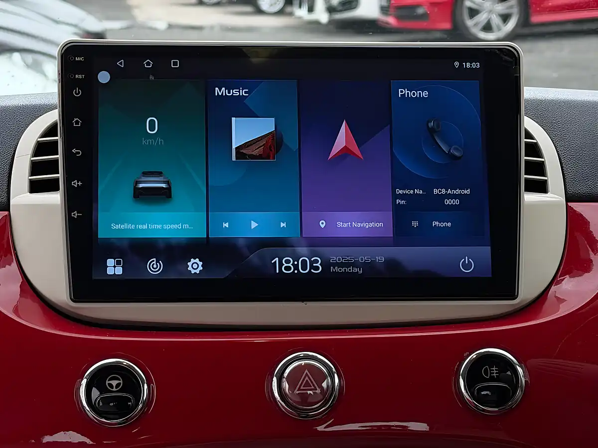 Used 2013 Fiat 500 Lounge Red - Interior and Exterior details 15
