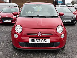 Used 2013 Fiat 500 Lounge Red - Interior and Exterior details 2